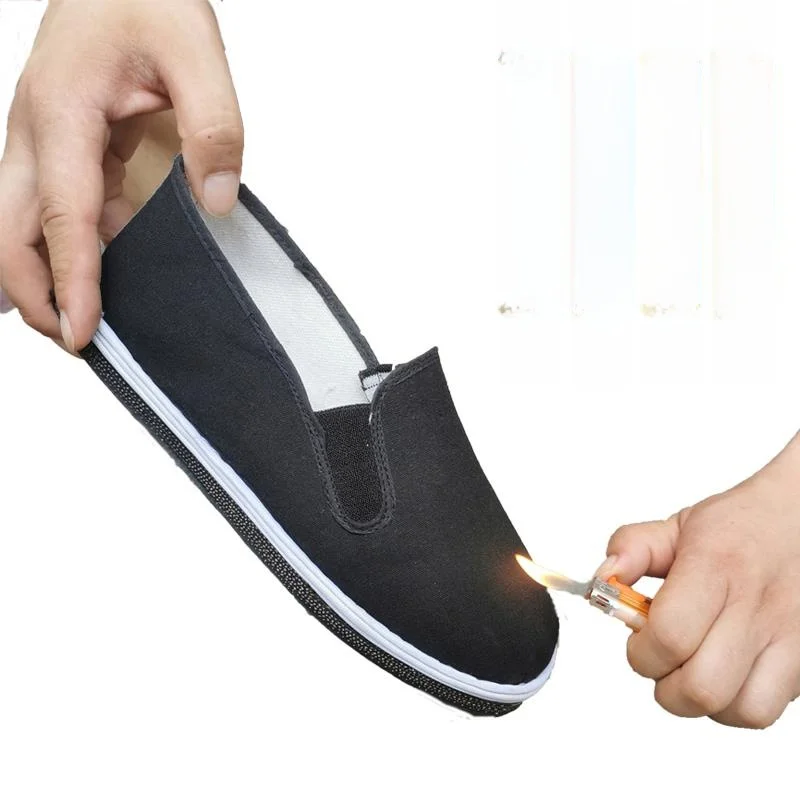 Women's Thickened Tire Bottom Breathable Casual Shoes One-Step-On Construction Site Special Use Cloth Shoes Durable