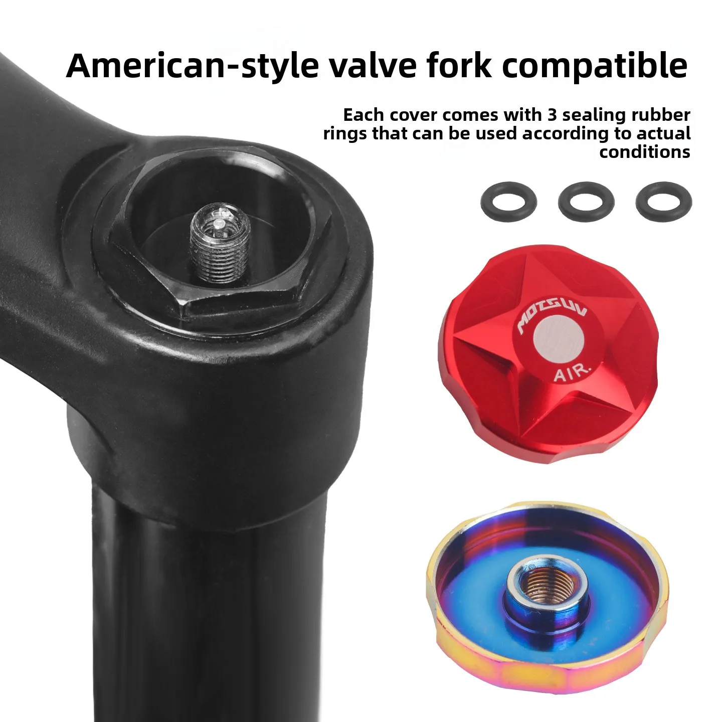 

Амортизатор для горного велосипеда, передняя вилка, плечевая крышка, воздушная камера из алюминиевого сплава, плечевая воздушная вилка, пыленепроницаемая воздушная вилка