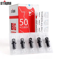 STIGMA 20/50PCS Tattoo Cartridge Needles Round Liner 1RL 3RL 5RL 7RL 9RL Disposable For Tattoo Machine Pen