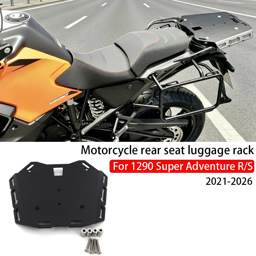For 1290 Super Adventure R / S 2021-2026 Motorcycle Rear Luggage Rack Kit 1290 Super ADVR/S Luggage rack rear shelf Accessories
