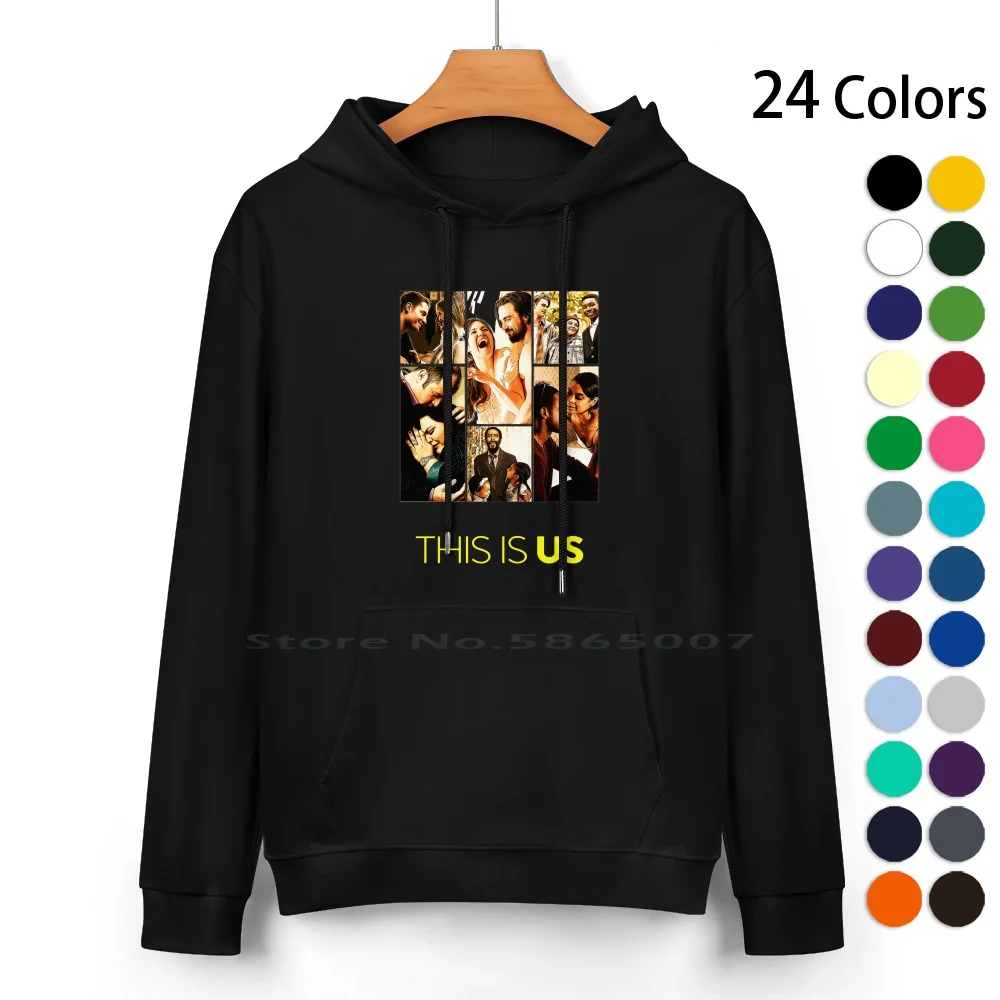 

This Is Us 4 Pure Cotton Hoodie Sweater 24 Colors Fans Of This Is Us Tv Show Tv Series The Manny Mandy Moore Milo Randall