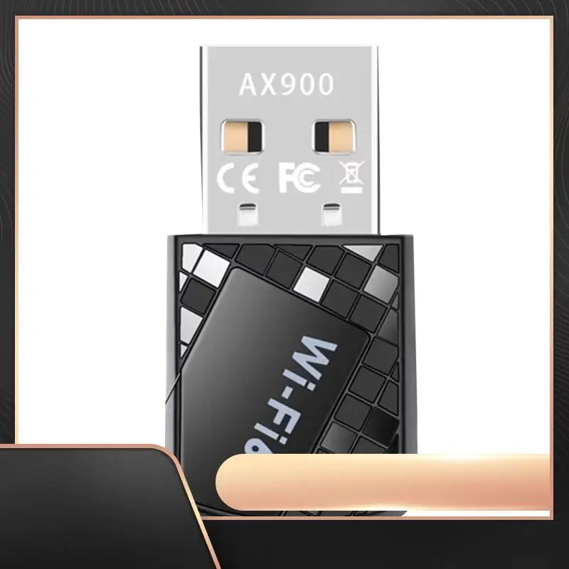 900Mbps USB واي فاي 6 محول AX900 USB دونغل 2.4G 5G ثنائي النطاق لاسلكي WLAN استقبال ل Win10 & Win11-N34R