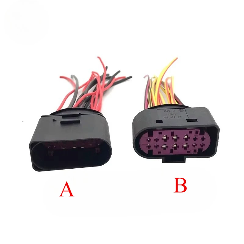 

1pcs For Volkswagen Magotan CC Golf Tiguan Audi A6L A4L Q5 Headlight Assembly Connector