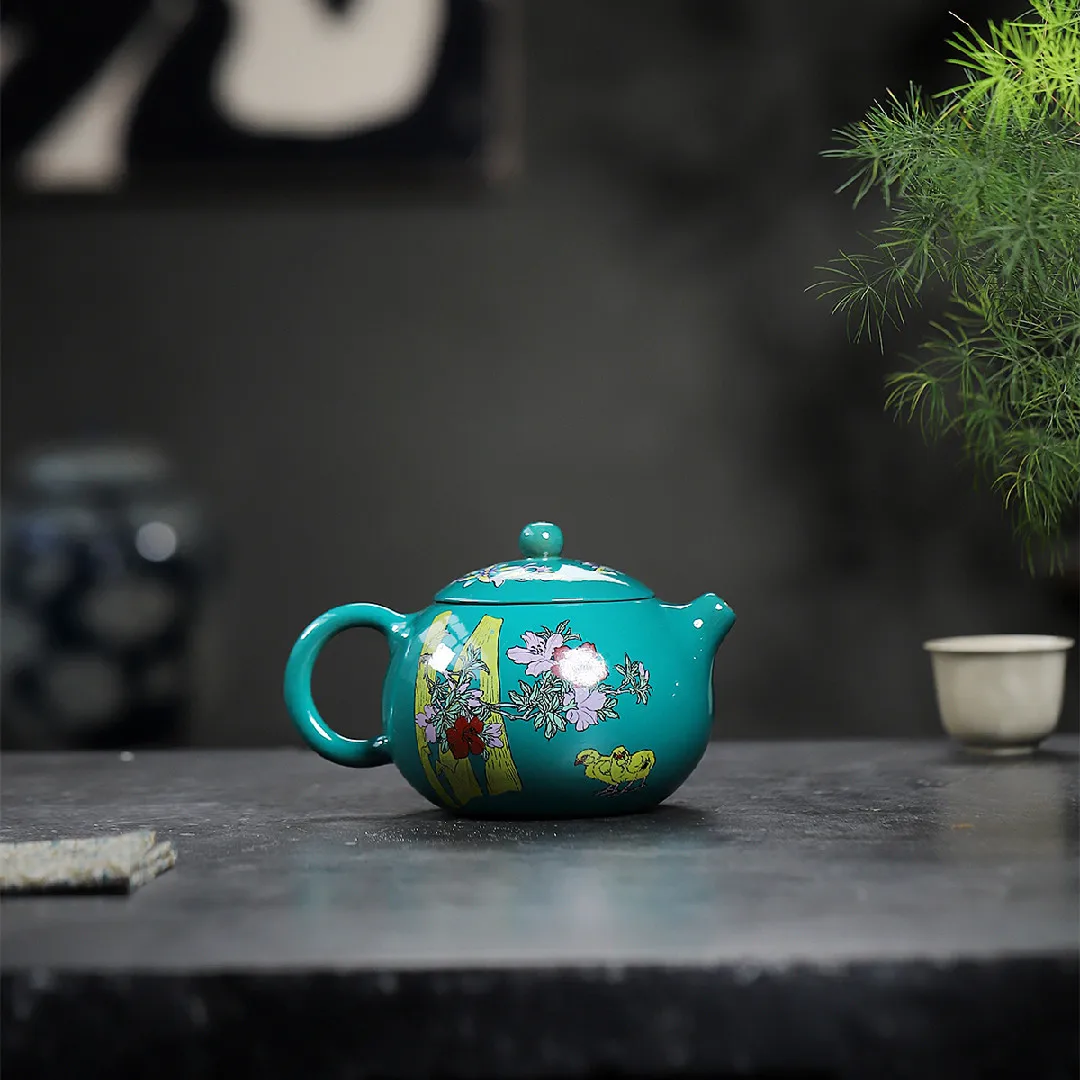 High Quality Yixing Zisha Teapot Ore Beige Clay Handmade Large Capacity Origin