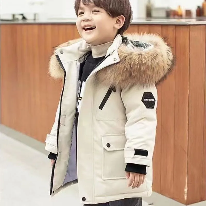 New  Boy  Winter Down Jacket Thickness Kids Baby  Coats  Children   Autumn  2025-A0104
