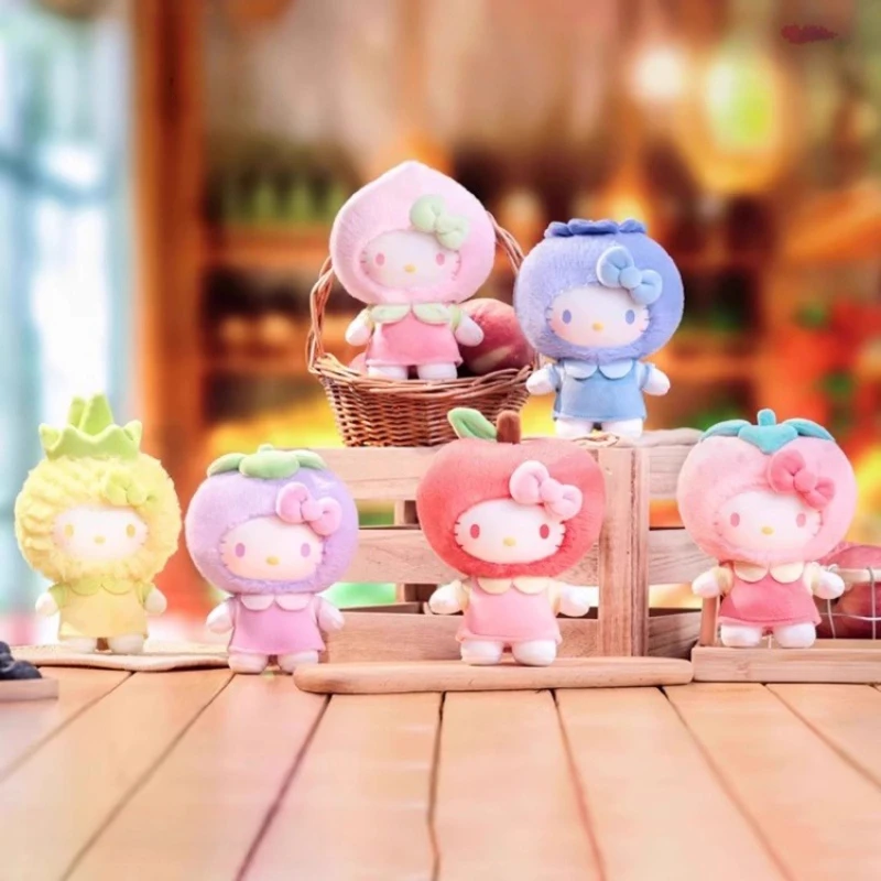 

Виниловая плюшевая глухая коробка Sanrio Family Hello Kitty Hello Kitty Fruity Paradise