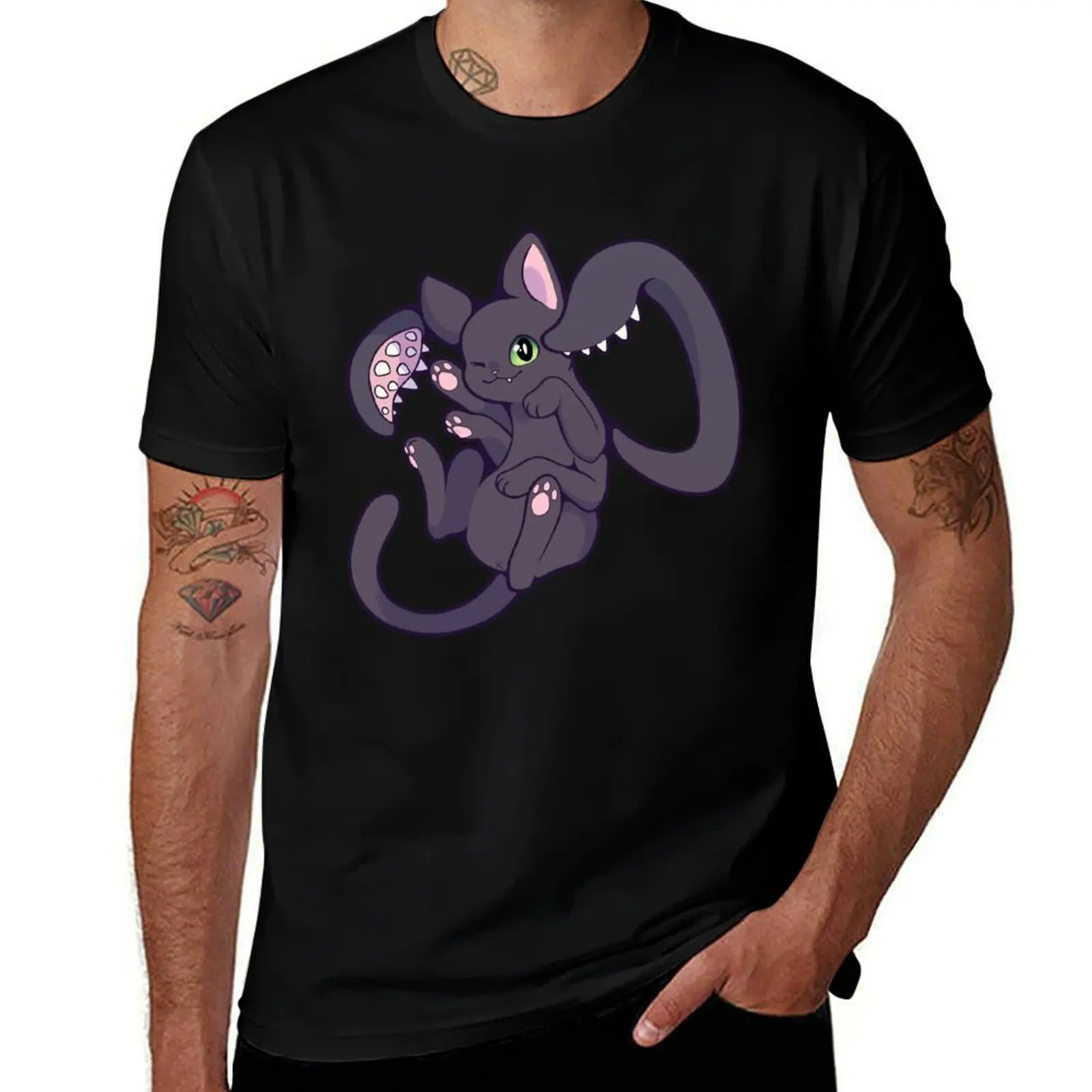 Displacer Beast - Style T-Shirt Stain Resistant Casual Tee