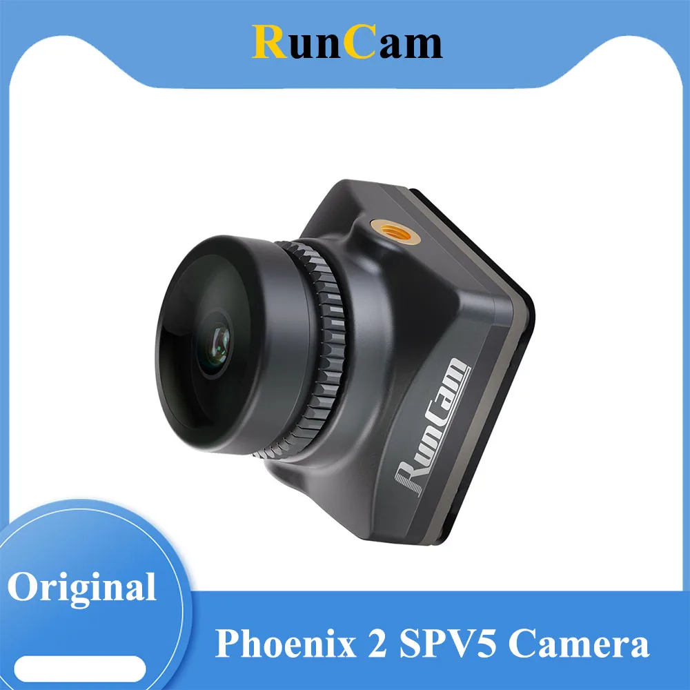 RunCam Phoenix 2 SPV5 1200TVL FPV Camera Screen Format 4:3/16:9 Global WDR 1/3" BSI CMOS Night Vision Camera for FPV Drone - image 1 of 5