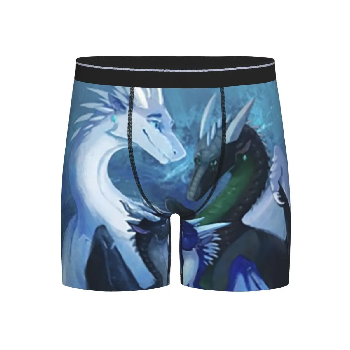 

Long Boxer Underpants Shorts Arctic, Foeslayer, Whiteout, Darkstalker Family Wings Of Fire Panties Men's Soft Underwear Homme
