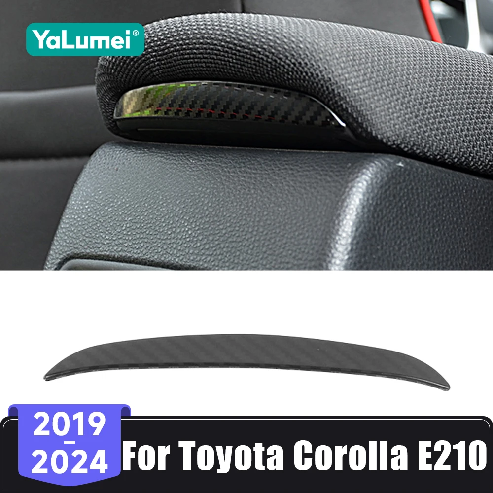 Für Toyota Corolla E210 Hybrid 2019 2020 2021 2022 2023 2024 Auto Hinten Konsole Armlehne Trim Streifen Aufkleber Abdeckung zubehör