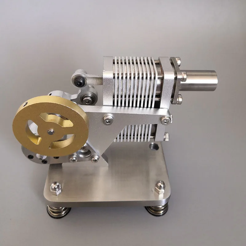 

Llia1PhF Мини Стерлинговый цельнометаллический двигатель Модель Физика Игрушка Научный эксперимент Набор Мини-модель двигателя Игрушка