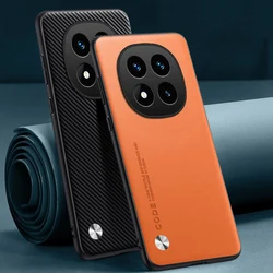 Luxury PU Leather Case For Xiaomi Redmi Note 14 Pro 5G Back Cover Silicone Full Protection Phone Case For Redmi Note14 Pro 14Pro