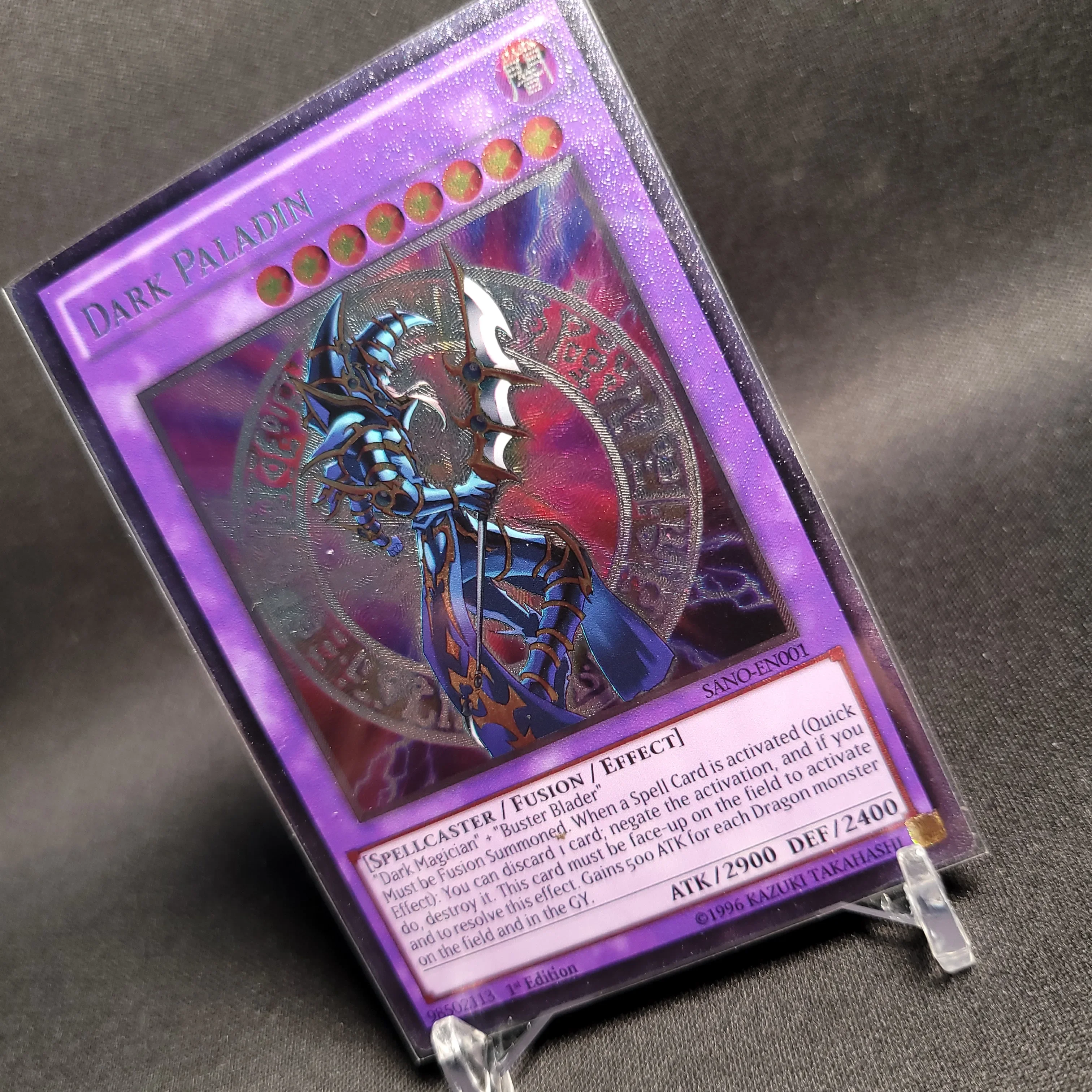 Yu-Gi-Oh  Ultimate Rare SANO-EN001/Dark Paladin Children\'s Gift Collectible Card Toys (Not Original)