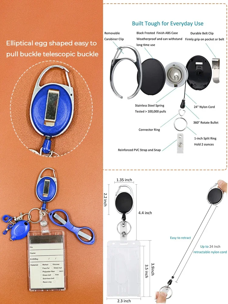 5pcs Five in one multifunctional work card sleeve