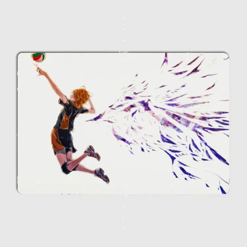 

Маленький гигантский Декор Haikyuu для фермерского дома, домашний декор, Настенный декор, декор для комнаты, мультяшная доска, доска для рисования ландшафта