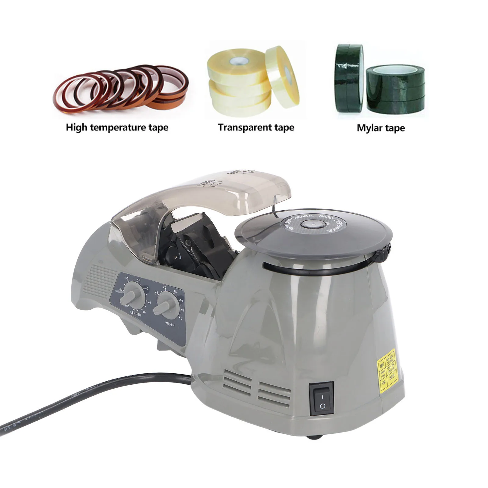 

RT-3700 Automatic Tape Dispenser Infrared Sensing Auto Manual Mode Round Tape Cutting Machine for Industrial Commercial Use