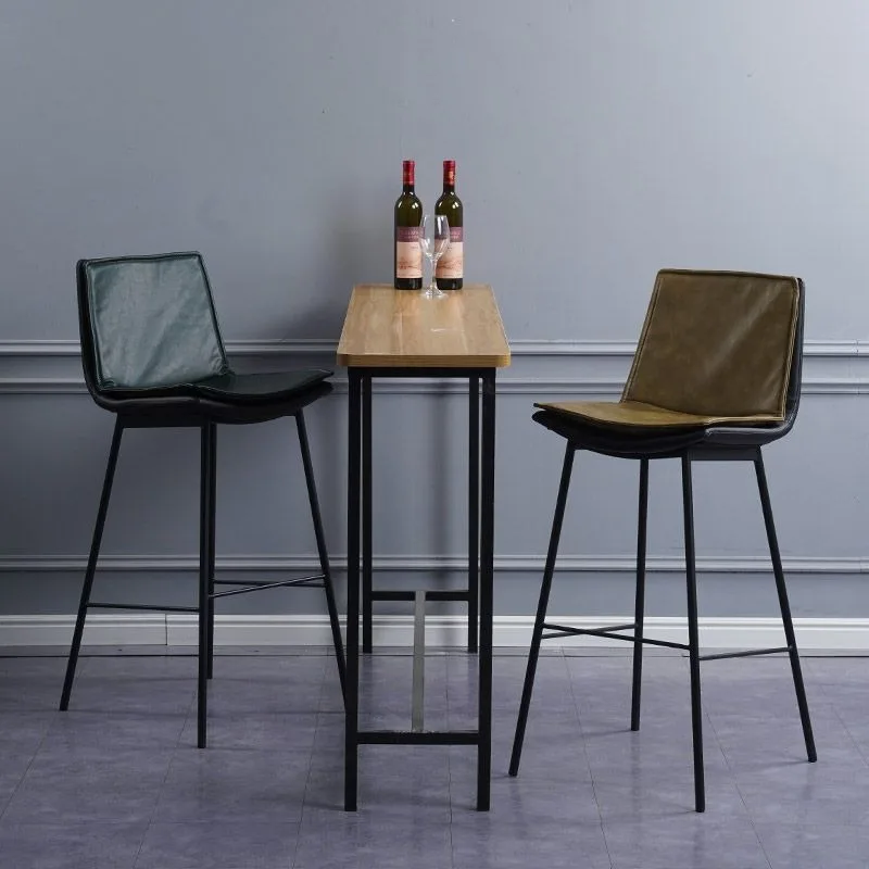 

Nordic Velvet Bar Chair Gold Metal High Stool Luxury for Café Counter Bar Stools for Kitchen Dining Chair Chaise De Bar Cuisine