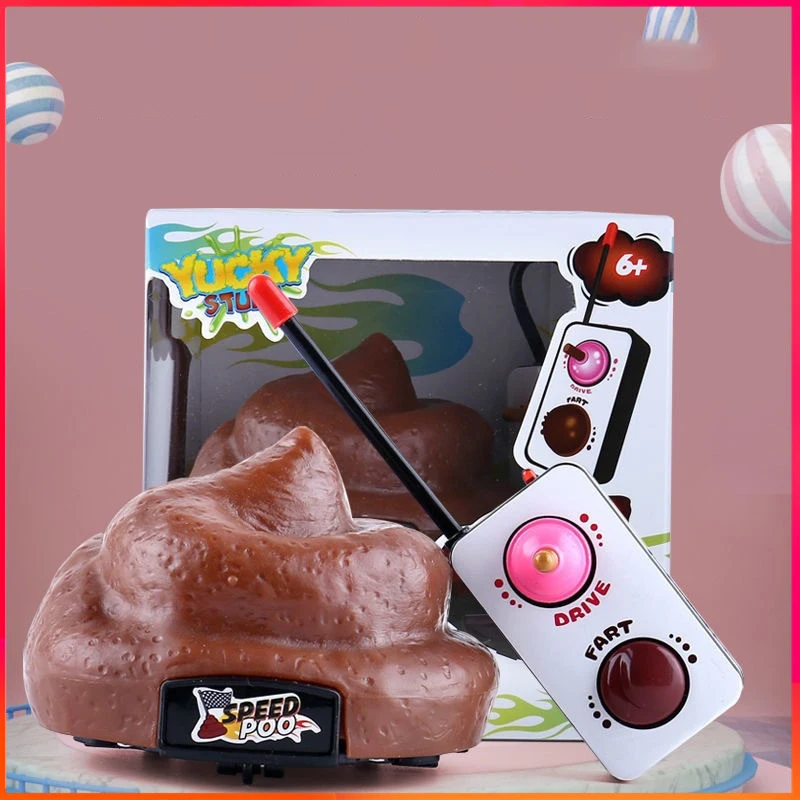 

2025 Новый RC Speed Poo, декомпрессионная игрушка-какашка, табурет, забавная игрушка, автомобиль с дистанционным управлением, трюк, люди, трюк, игрушка, детская шутка, шутка, игрушки