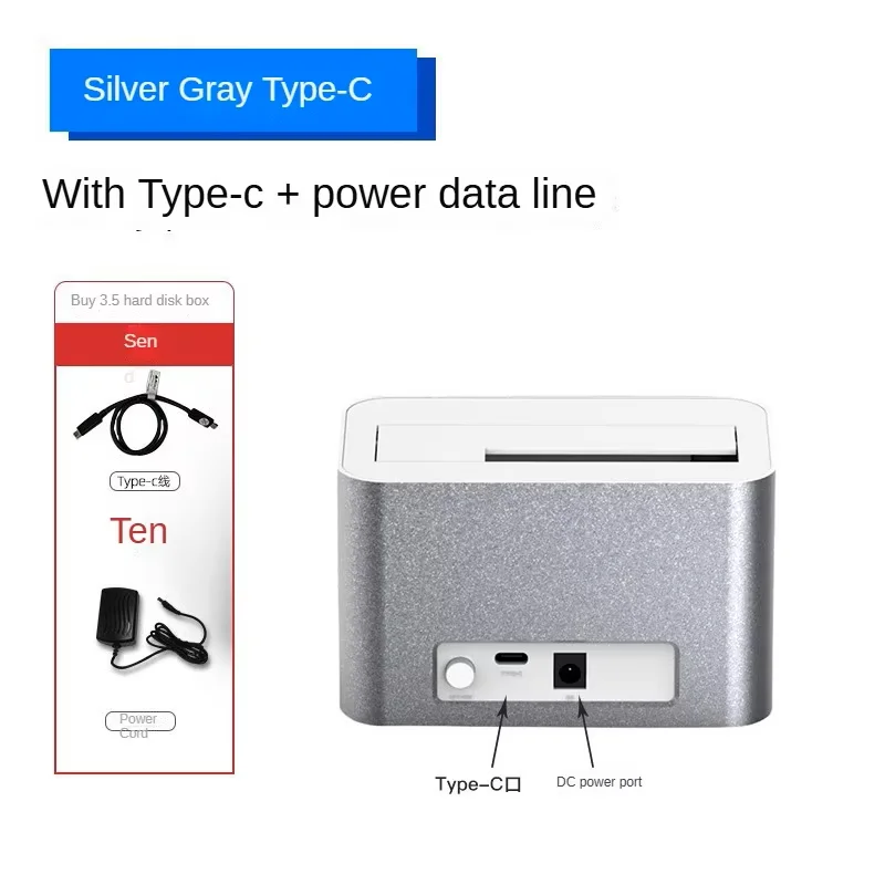 Venda novo doca usb 3.0 para sata 2.5/3.5 polegadas hdd ssd para 20tb hdd/ssd gabinete de disco rígido externo, desktop, laptop