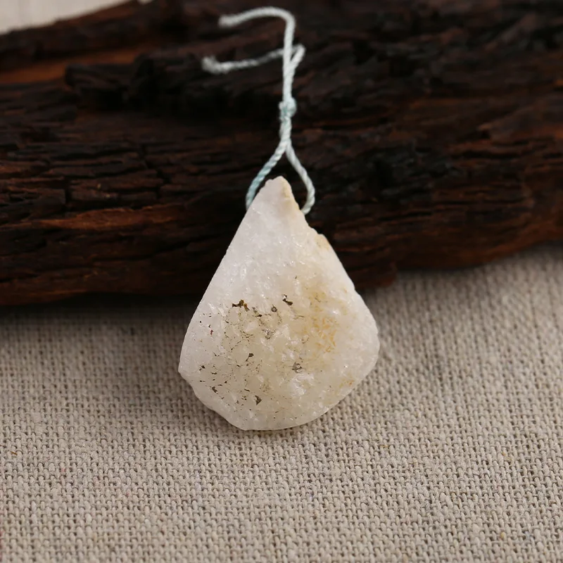 B&F Nugget Agate Earring Beads, Handmade Natural stones beads, Polished Stones for jewelry Making Supplies