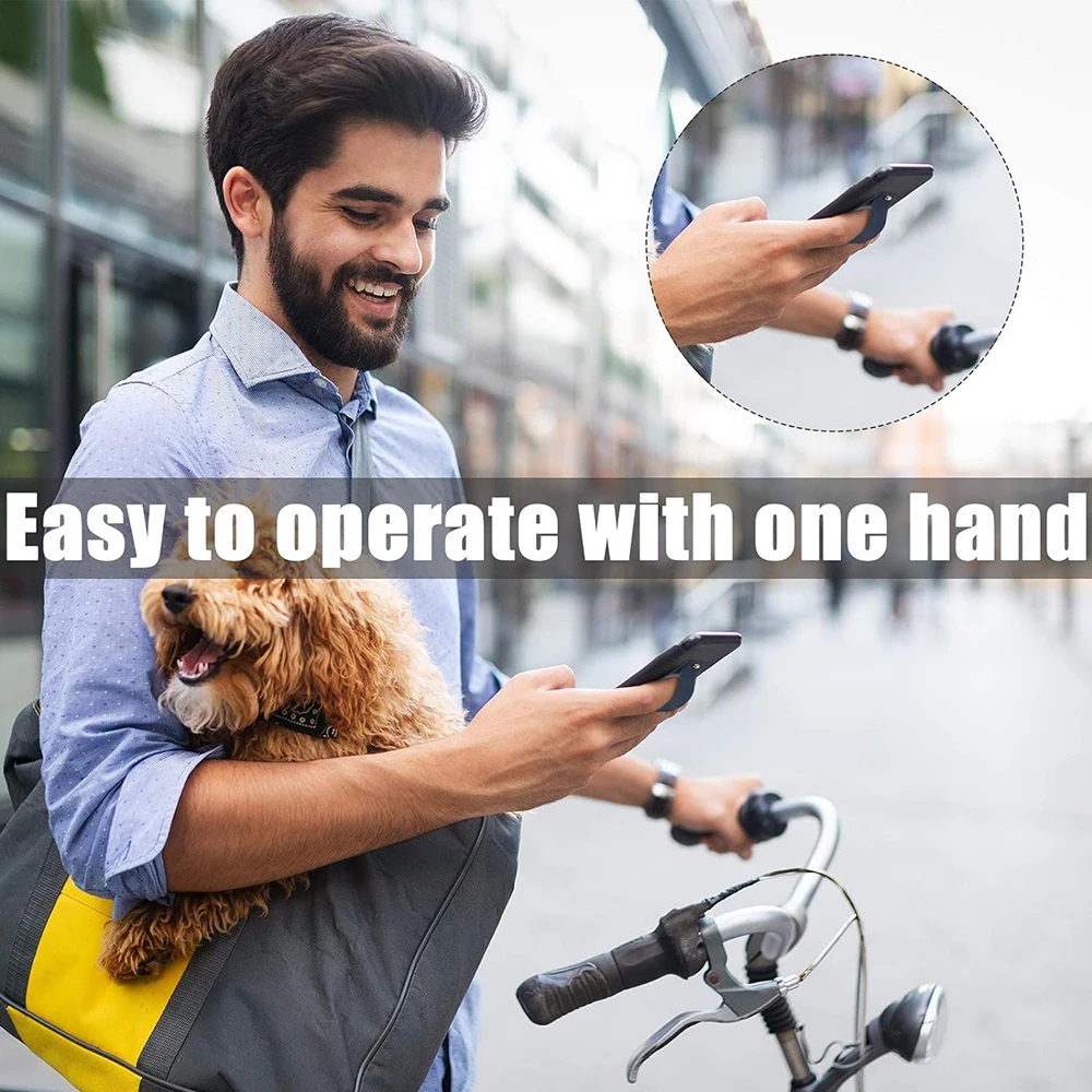 Support de poignée de téléphone portable, 1 pièce, sangle télescopique, support de doigt universel pour la plupart des Smartphones