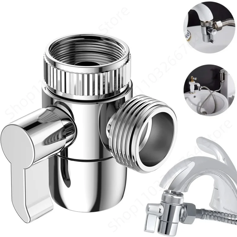 

Пластик/Цинковый сплавПереключатель для смесителя Адаптер для кухонной раковины Разделитель переключателя клапана Разъем для водопроводного крана для душа Аксессуары для ванной комнаты