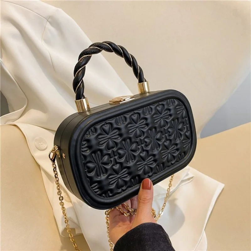

Popular Classic Elegant Leather Handbag Women Shoulder Bag Crossbody Style Luxury Brand Famous Designer Spacious Design