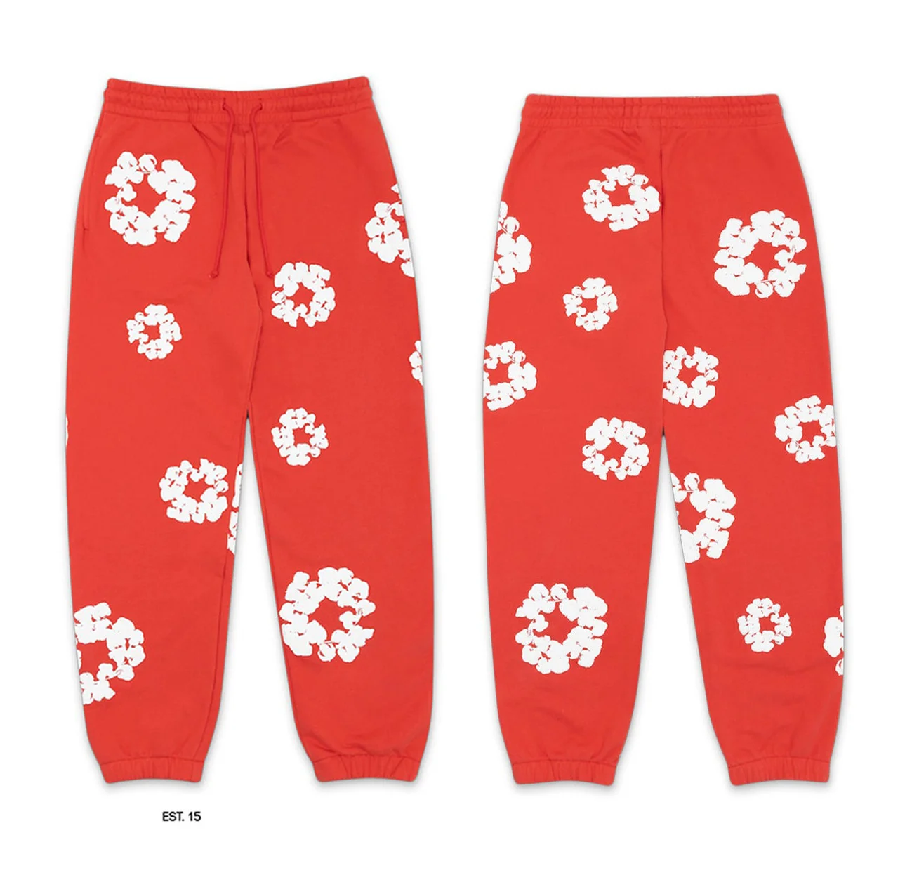 Autumn Winter New Womens Mens Fleece Sweatpants Street Hip Hop Printed Jogging Pants
