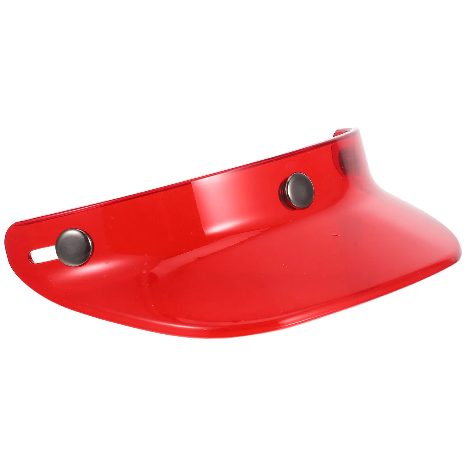 Retro Motorcycle Visor Replacement Lightweight Sun Shield Three-Snap Fit for Motorbike Helmets Spring Summer