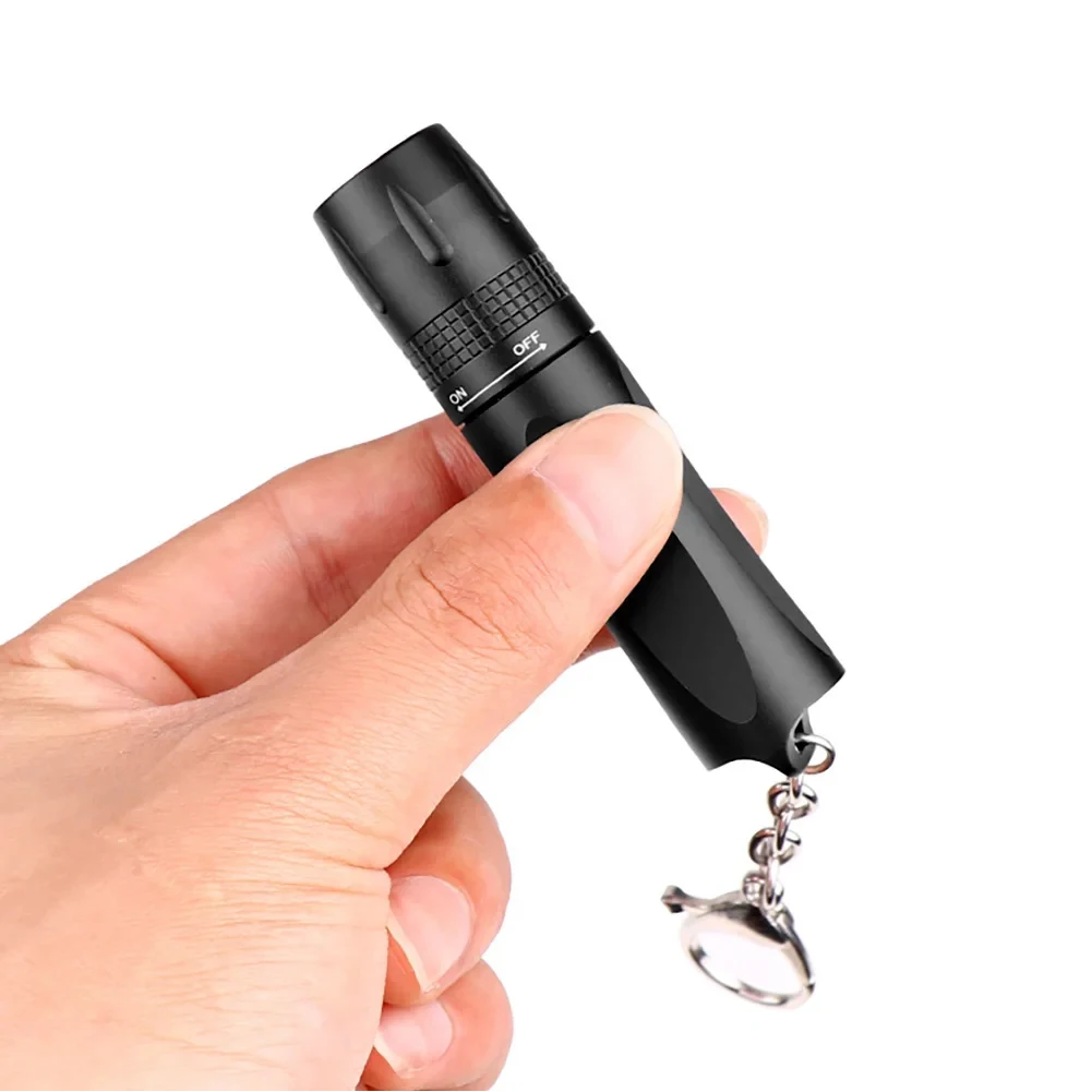 14500 Mini Led Flashlight Super Bright Mini Penlight Torch Pocket Light Waterproof Lantern Powered By AA Battery For Camping