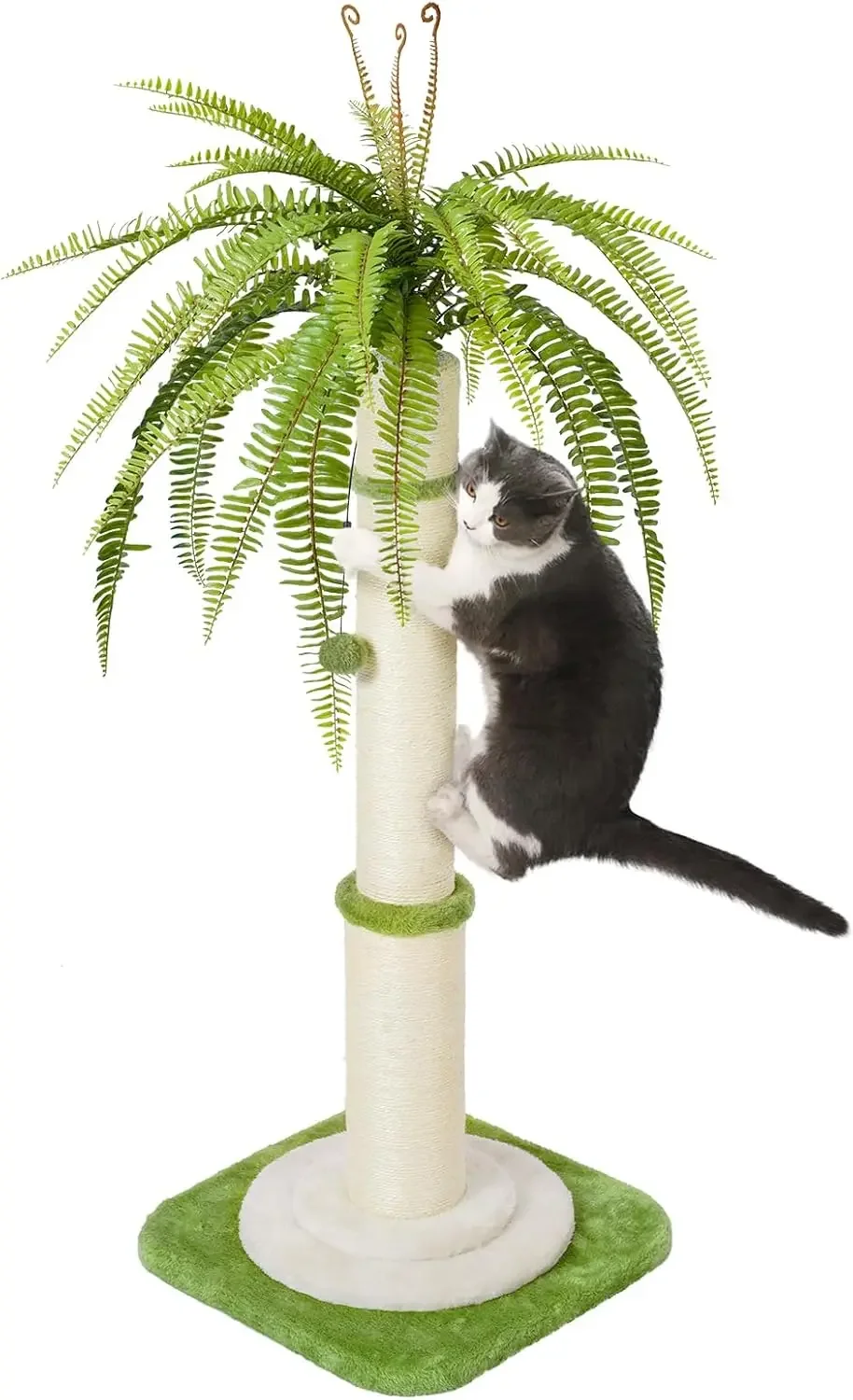 

42" Tall Cat Scratching Post-Durable Cat Scratching Posts for Indoor Cats, Ideal for Large Cats,Ensures Long-Lasting Cat Satisfa