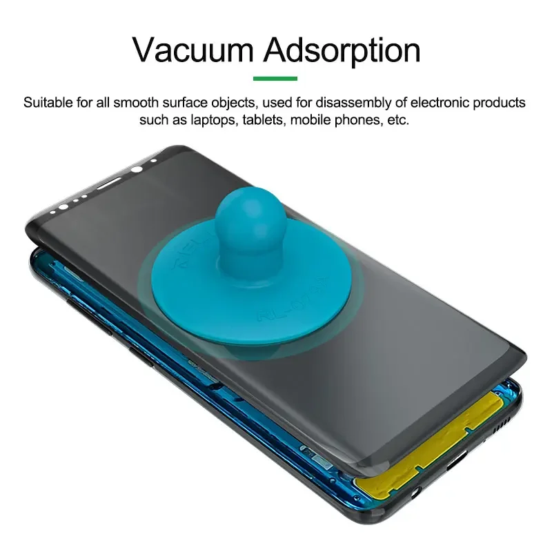 RELIFE-ventosa de RL-079A con anillo, herramienta de reparación de teléfonos móviles, fuerte succión para desmontaje, producto electrónico