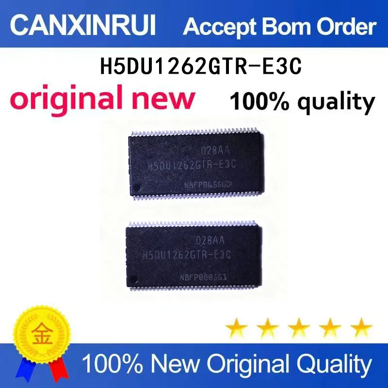 

(5-100 Pieces) New stock H5DU1262GTR-E3C DDR memory granule 16M TSSOP66