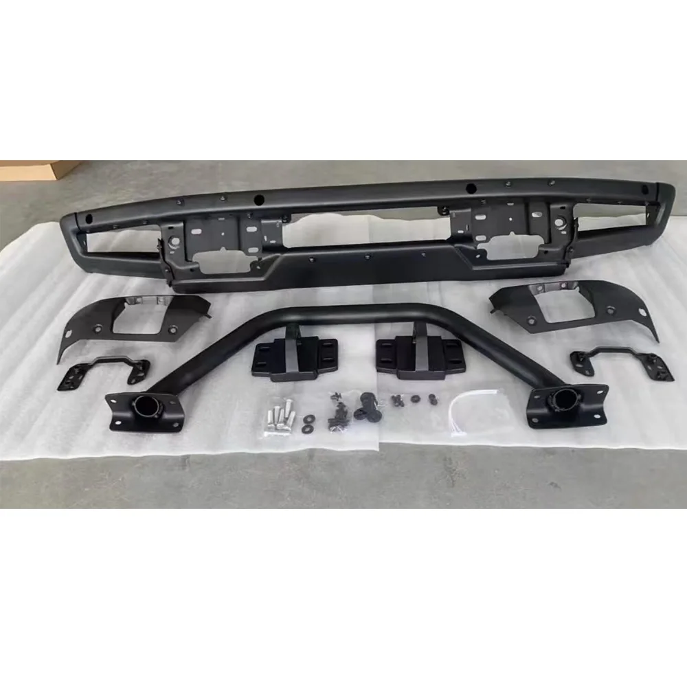 For  2022-2024 Body Mods Kit Parts To Russia Steel Bumper Front Bumper With Hight Bull Bar