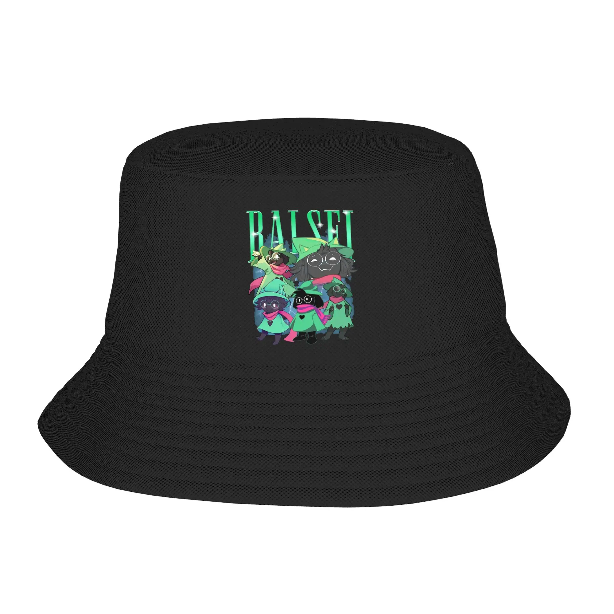 Women Men Bucket Hats Deltarune Ralsei Vintage Bootleg Vocation Getaway Headwear Outdoor Fishing Cap  Ispoti Cap Gift
