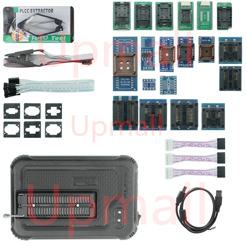 Imagem -04 - Xgecu T56 Tl8663g Programador Mais 21 Suporte Adaptador 31000 Mais Ics para Eprom Mcu Spi Nand Flash Emmc ic Tester Substituir Tl866