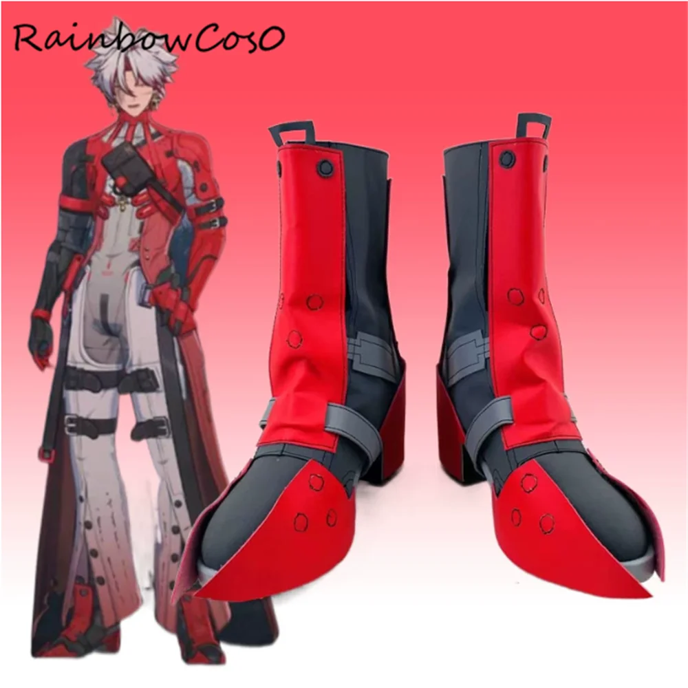 

Shanghen волнистые ботинки для косплея, аниме, Хэллоуин, RainbowCos0 W4283