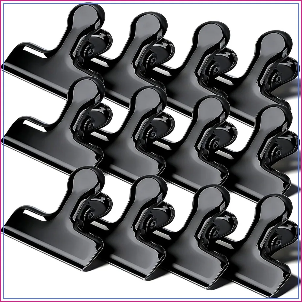 

12Pcs Stainless Steel Chip Clips for Food Packages, Metal Kitchen Snack Bag Clips, Food Storage