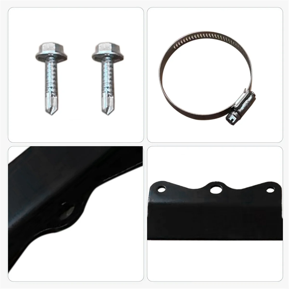 Universal Shocks Reservoir Mounting Bracket Kit 803-02-042 Fit for 2.0 or 2.5 Diameter Reservoir