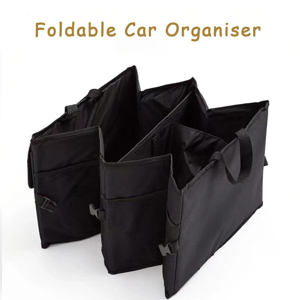 Car Trunk Storage Bag Folding Multifunction Container Tool Food Storage Bags Organizer Trunk Box for Universal Car