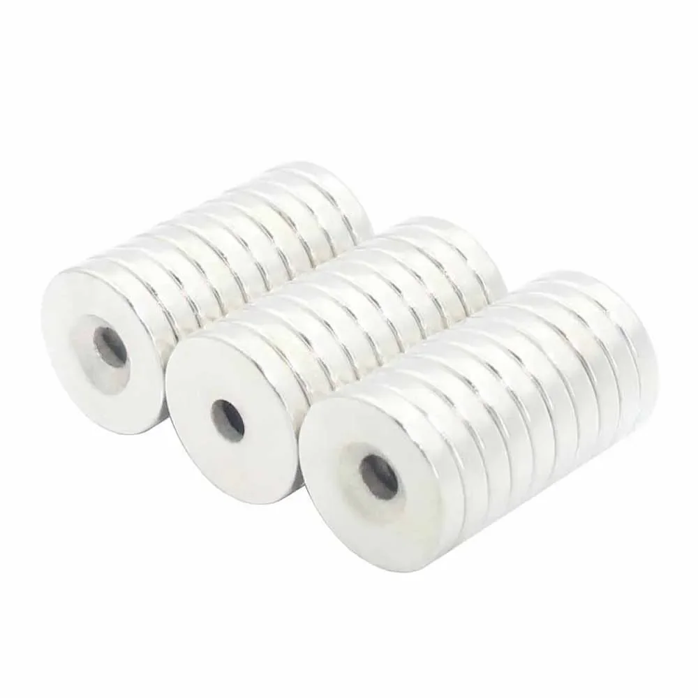 3/5/8/12Pcs 15x3-3 Neodymium Magnet 15mm x 3mm Hole 3mm N35 NdFeB Round Super Powerful Strong Permanent Magnetic imanes Disc