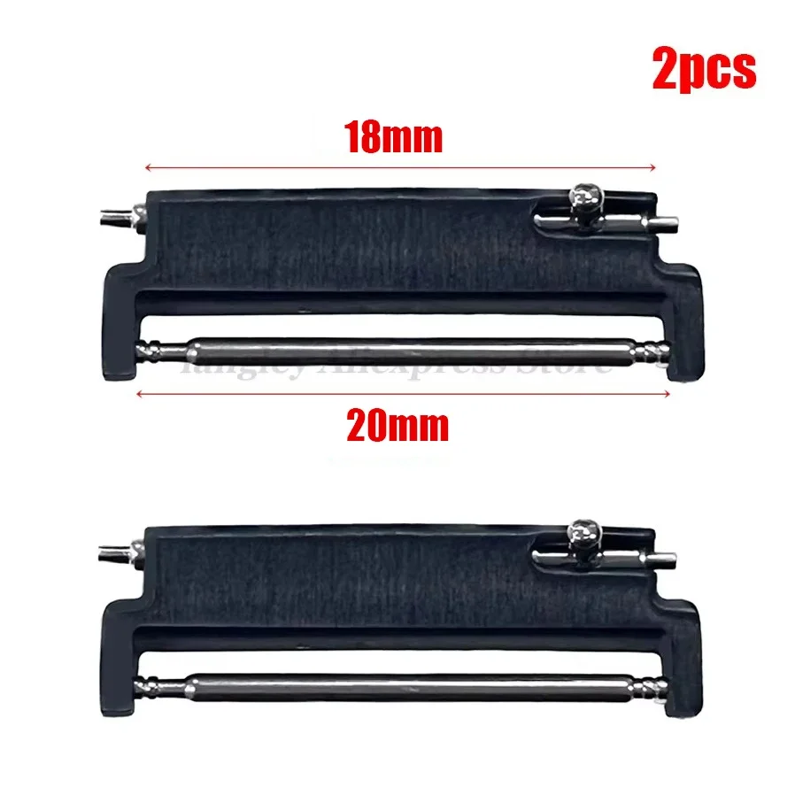 1 Paar Uhrenarmband-Adapter, 18 mm bis 20 mm, 22 mm, 20 mm bis 18/20/22 mm, 22 mm bis 22 mm, Schnellverschlussstifte, Anschlüsse, Uhrenarmband-Zubehör