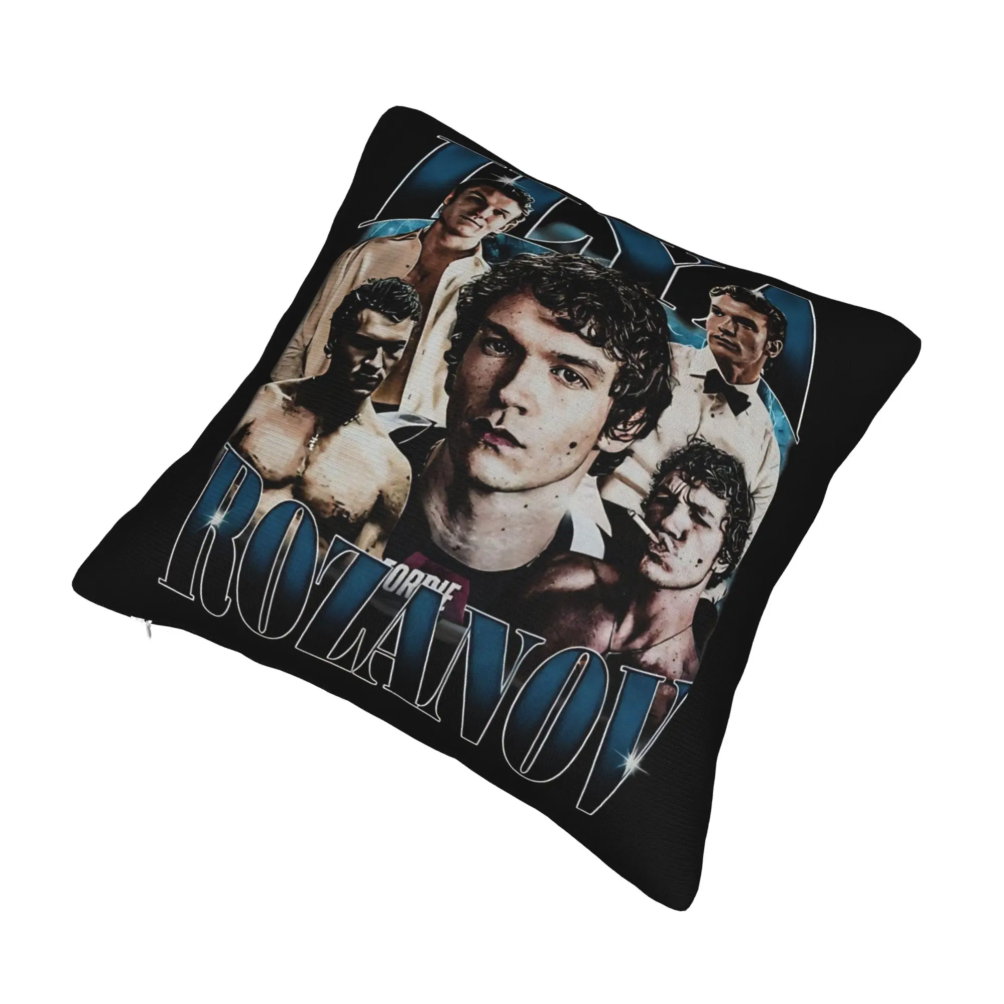 Connor Storrie Rozanov Heated Rivalry Square Pillow Cases  Cushion Cover Zippered Decorative Throw Pillow Case Cover for Car