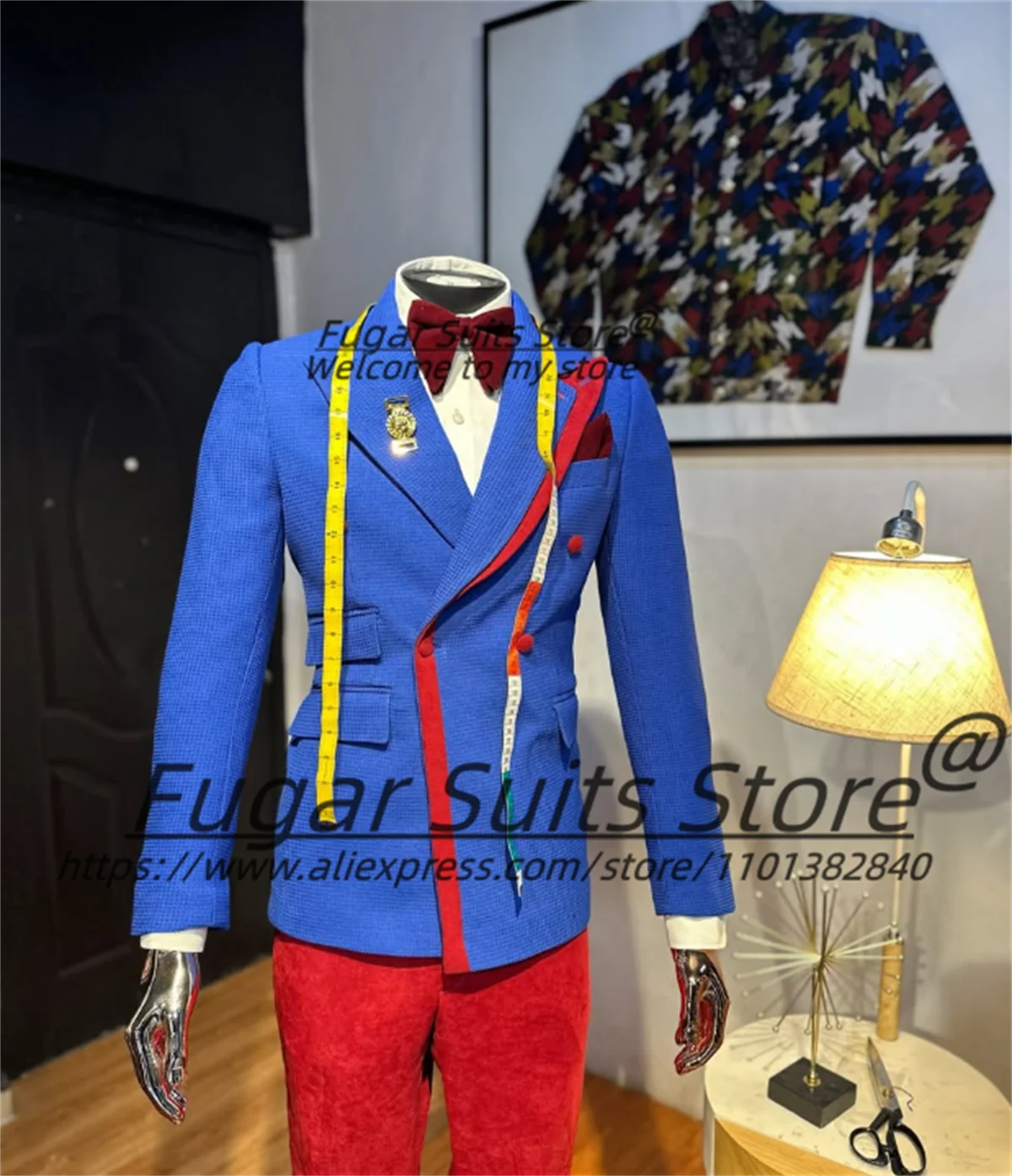 

Fashion Casual Men Suits Customized Slim Fit Peak Lapel Groom Wedding Tuxedos 2 Pieces Sets Male Party Blazers Costume Homme