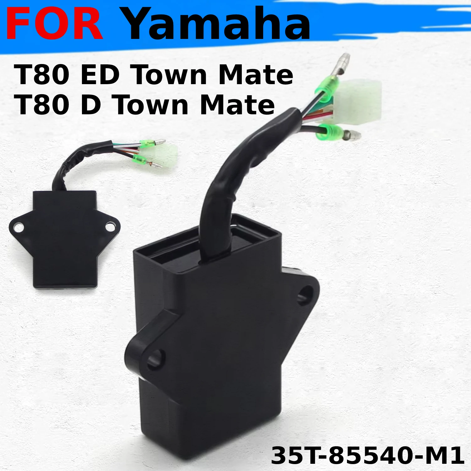 

Motorcycle CDI Ignition Unit Converter Switch For Yamaha T80 ED D Town Mate 1986-1993 Yamaha 35T-85540-M1