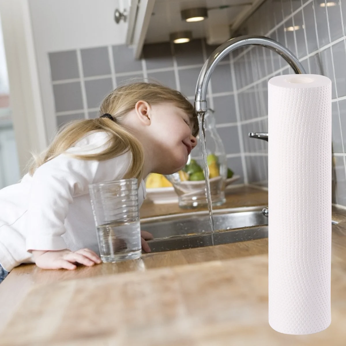 

Water Cartridge 10 Inch Pp Cotton Flat Mouth Compressed Carbon Core For Home Use High Flow Purification Replaceable Pp