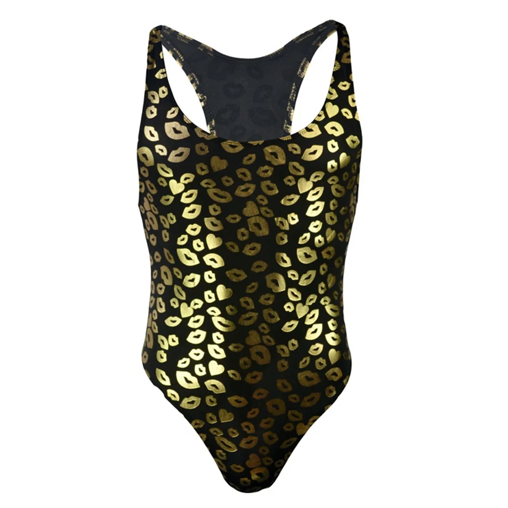 Intimo uomo Sexy Camouflage stampa floreale uomo donna tuta costume da bagno Sexy indumenti da notte canottiere tuta perizoma Mankini