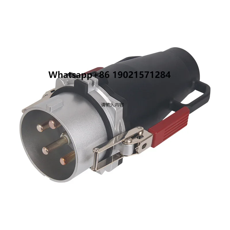 

Cast Aluminum High Current Industrial Aviation Plug Marine Shore Power Connection Airport Mine Terminal 200A 250A 400A Socket