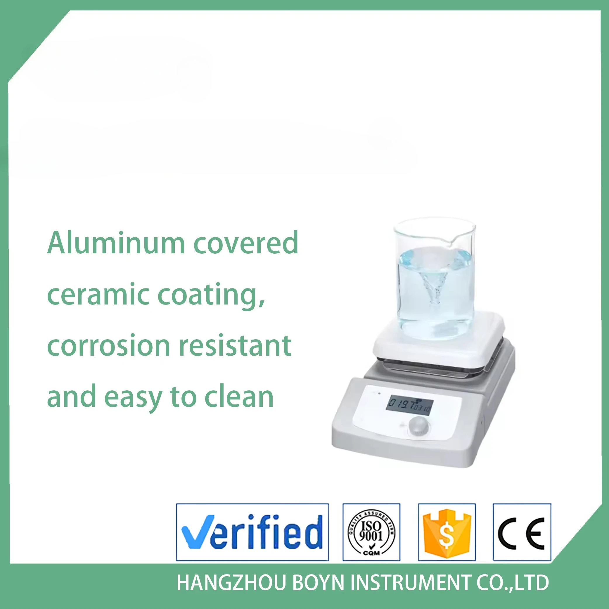 Resistant LCD Digital Magnetic Stirrer Mixer Lab Use Digital Speed Control Up To 1500rpm
