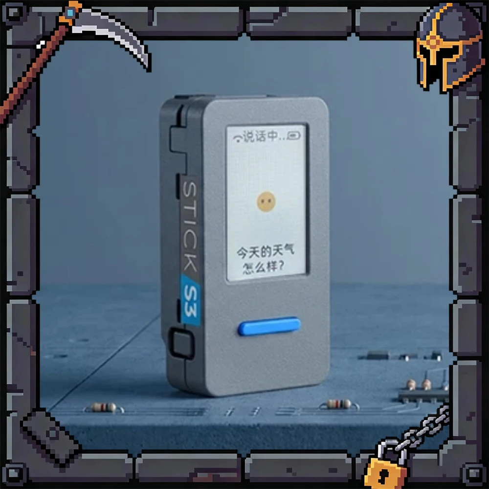 

M5Stack StickS3 IoT Programmable Controller High Sensitive MEMS Microphone ES8311 Audio Decoding Chip Development Kit For Gifts